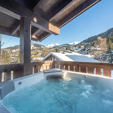 Penthouse à Avec Jacuzzi, Sauna, Piscine&salle De Sport - Fr-1-569-27 * Megève